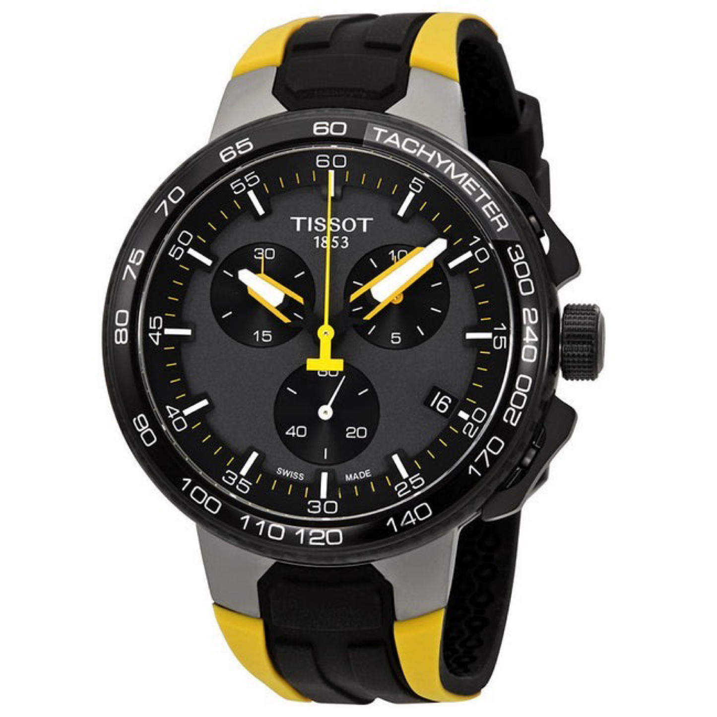 Tissot T-Race Cycling Quartz Chronograph Black/Yellow T111.417.37.441.00
