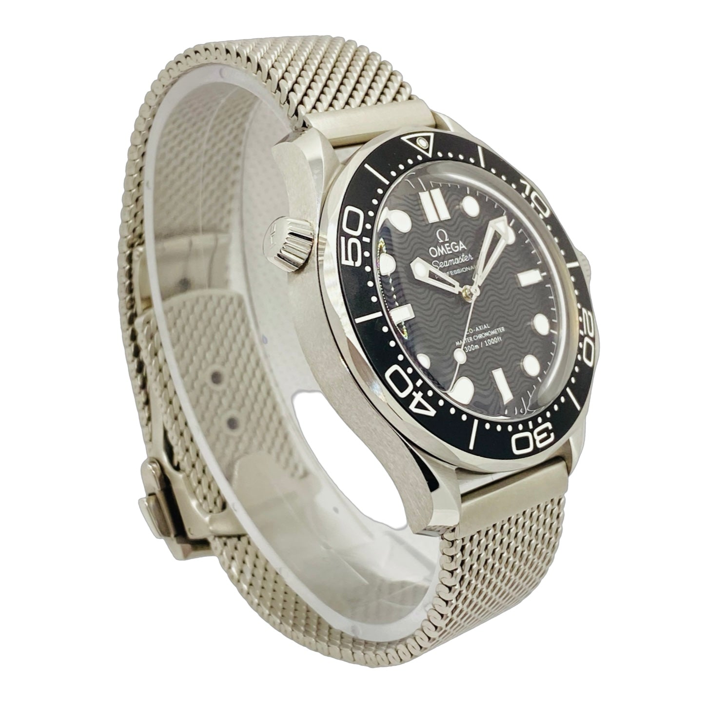 Omega Seamaster 300M Diver 42mm Steel on Steel Black Dial 210.30.42.20.01.010