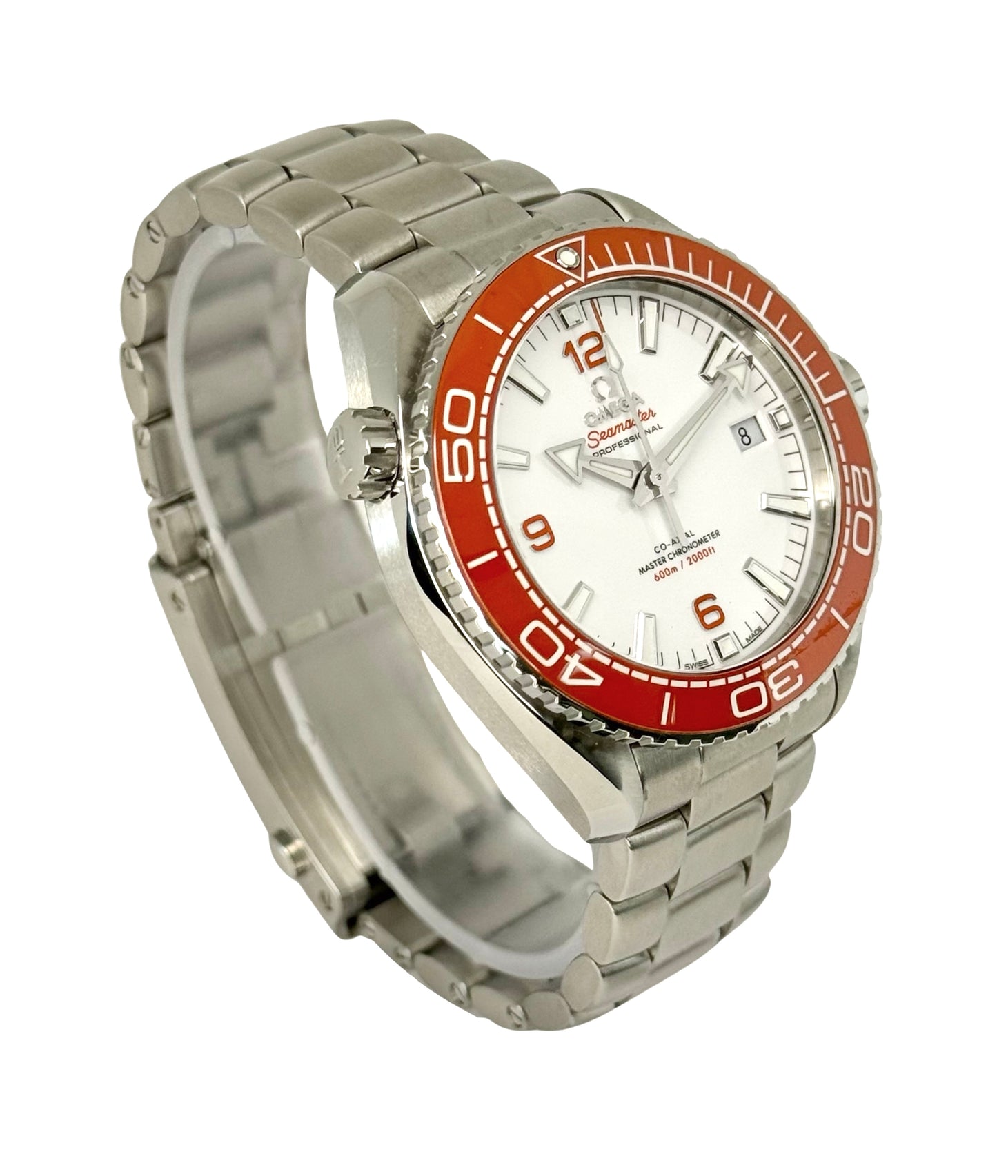Omega Seamaster Planet Ocean 600M 43.5mm Orange Ceramic Bezel