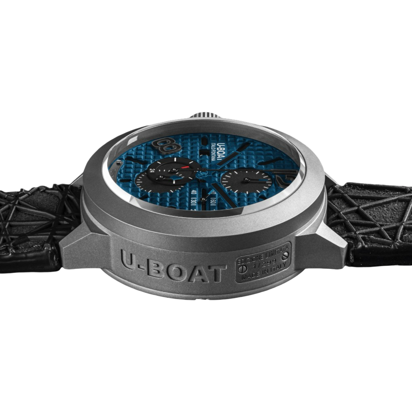 U-BOAT CLASSICO 45 TITANIUM TUNGSTEN BLUE REF. 3003