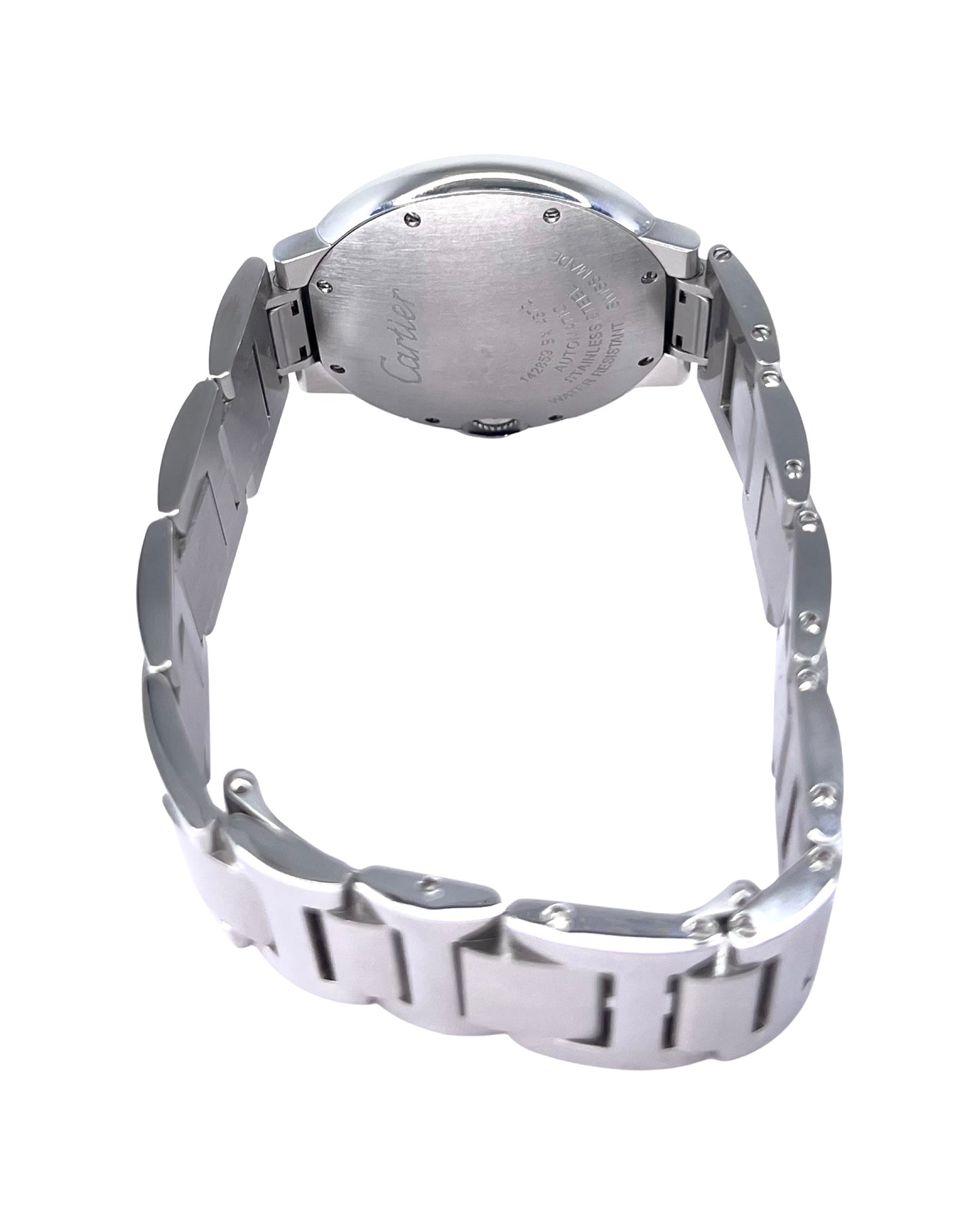 Cartier Ballon Bleu Automatic 36mm Factory Diamond Bezel 3472/ W4BB0024