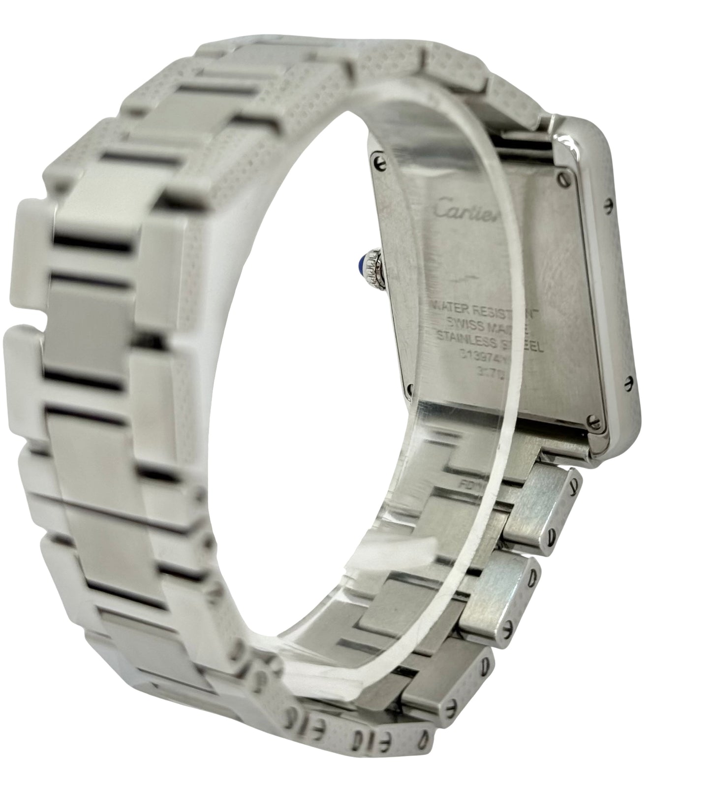 Cartier Tank Solo Stainless Steel White Dial WSTA0030/ 3170