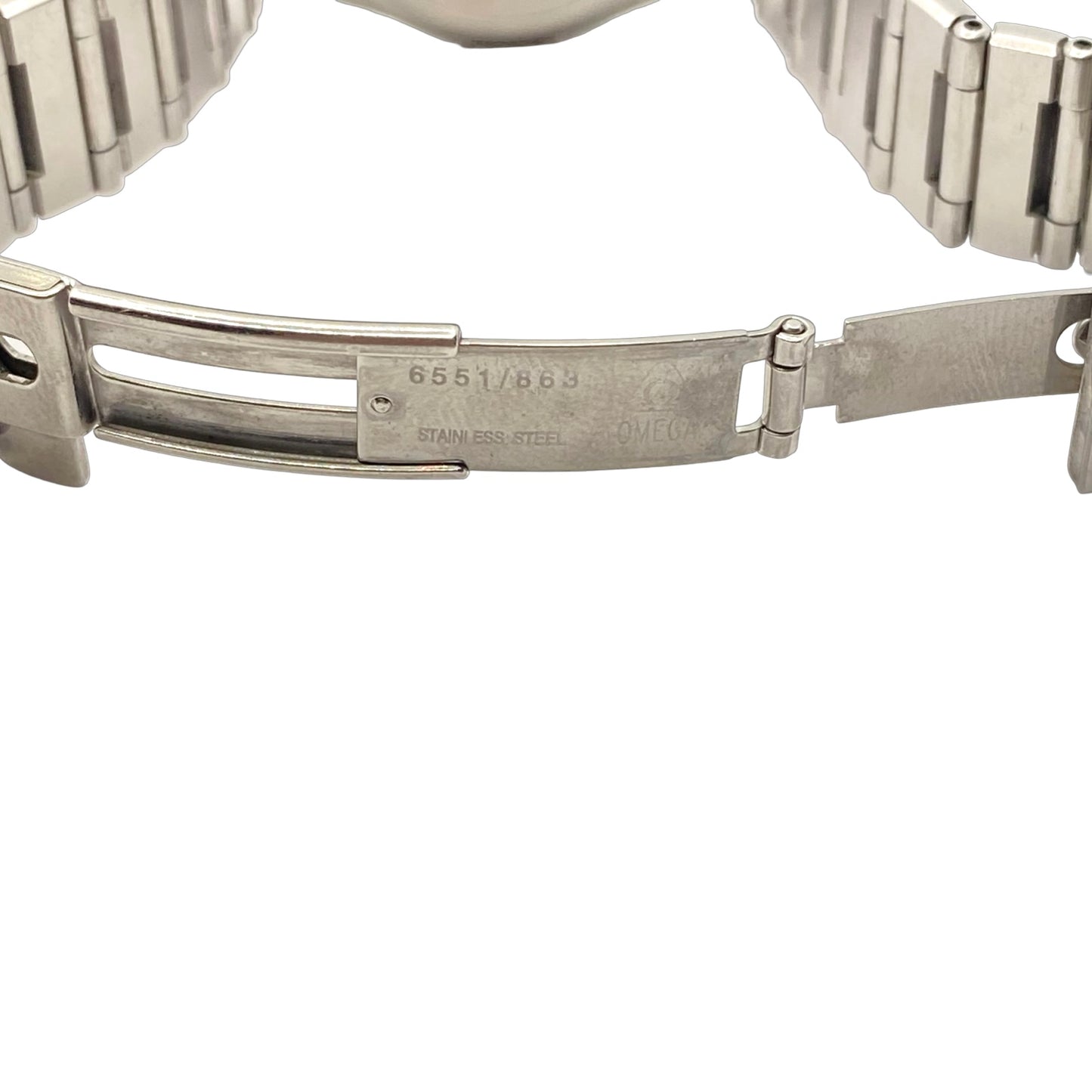 Omega Constellation Automatic Date 27.5mm Silver Guilloché Dial Steel on Steel 1592.30.00