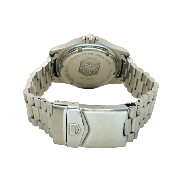 TAG Heuer Men's 2000 Classic Black Dial Stainless Steel Bracelet 962.006R