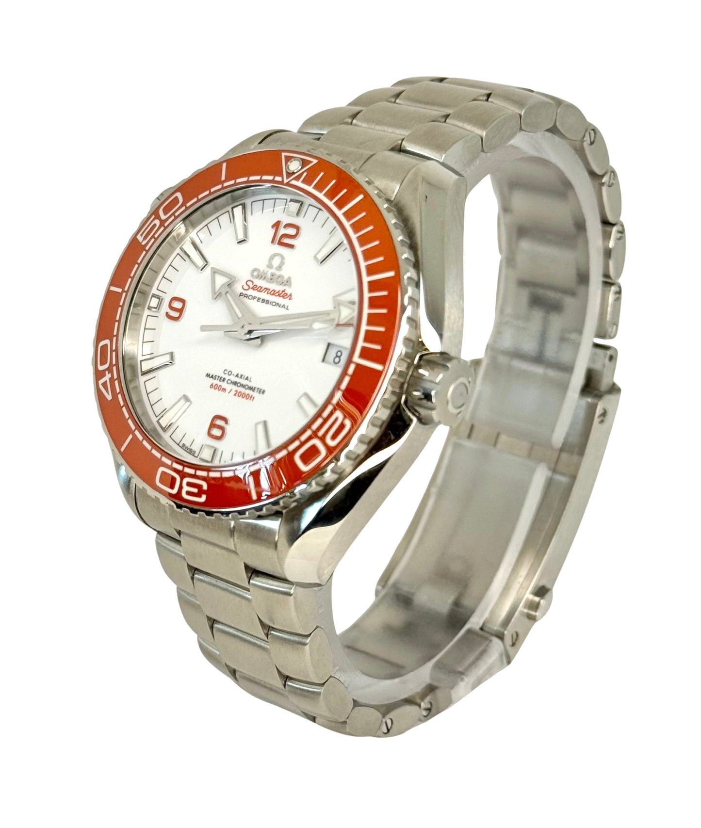 Omega Seamaster Planet Ocean 600M 43.5mm Orange Ceramic Bezel