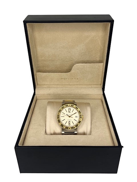 Bulgari BULGARI Mens Automatic 18K/Steel BB38SGAUTO 38mm