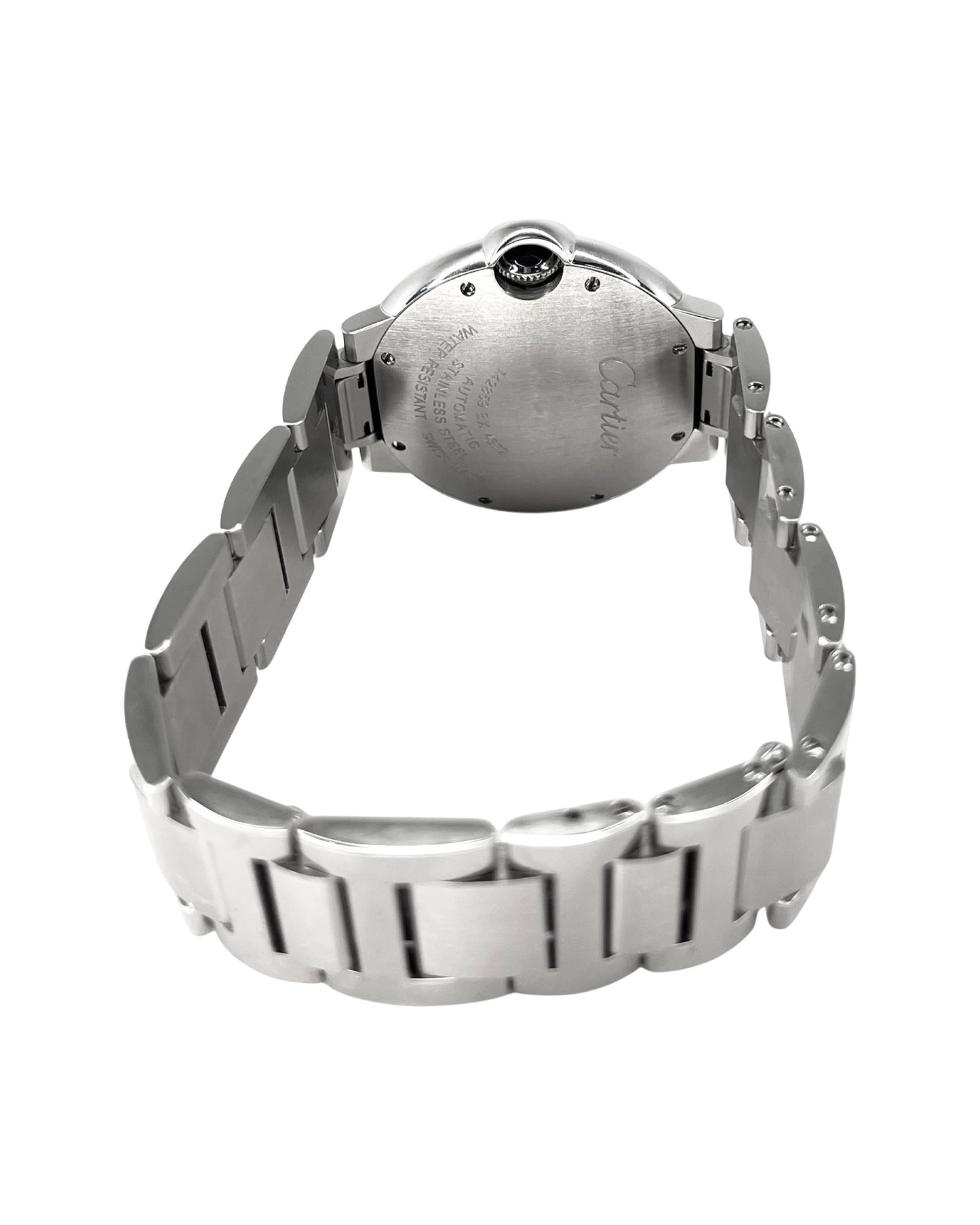 Cartier Ballon Bleu Automatic 36mm Factory Diamond Bezel 3472/ W4BB0024