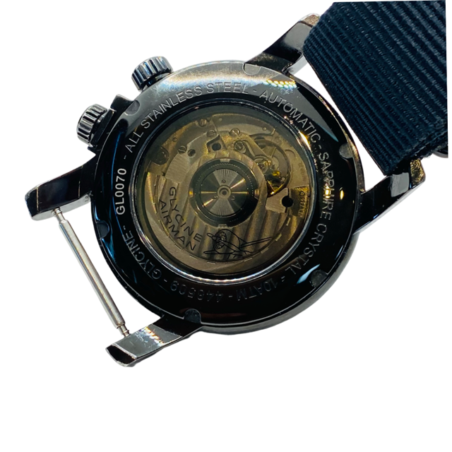 Glycine Airman Contemporary 42 GMT Automatic Black GL0070
