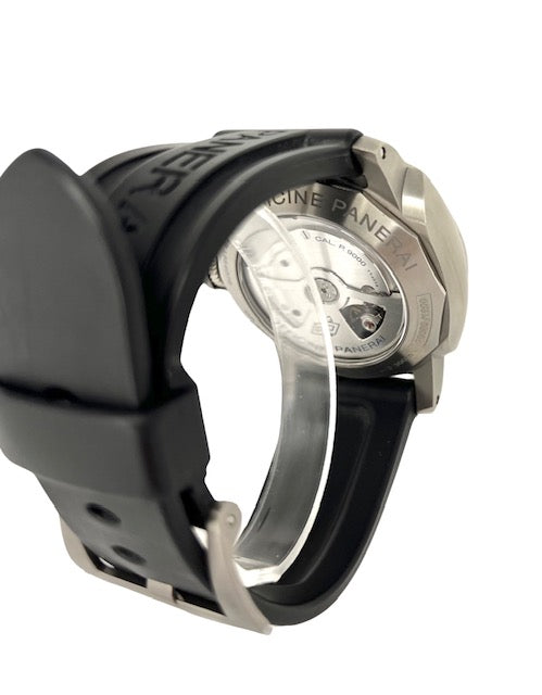 Panerai Luminor Marina 1950 3-Day Rubber/Titanium Black Dial PAM00351