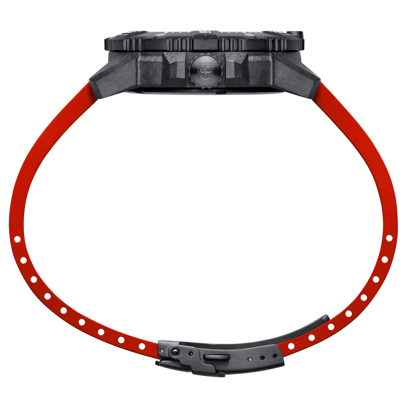 LUMINOX Master Carbon SEAL Automatic Black/Red XS.3876.RB
