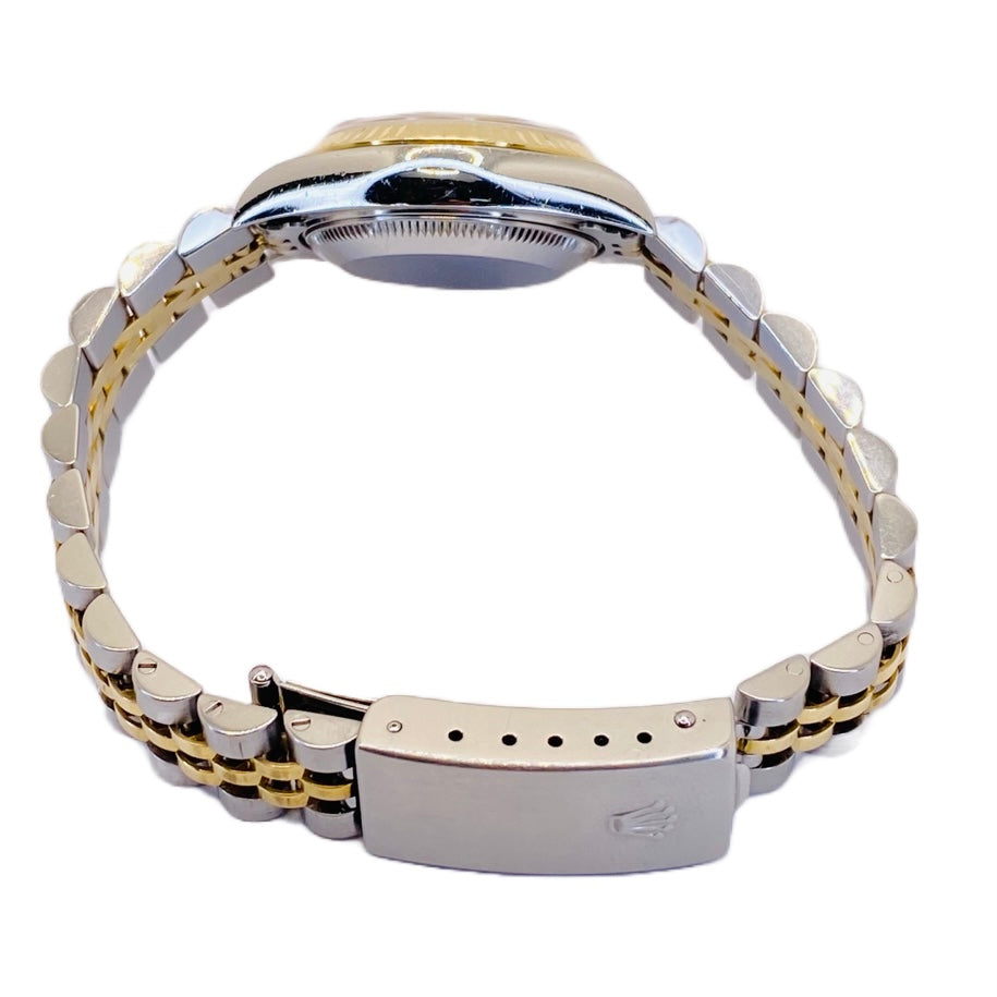 Rolex Datejust 26 18K and Steel Ref.79173 Champagne Dial