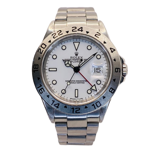 Rolex Explorer II Polar White Dial 16570