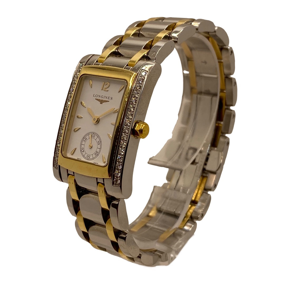 Longines Dolce Vita 18K Yellow Gold and Stainless Steel with Diamonds