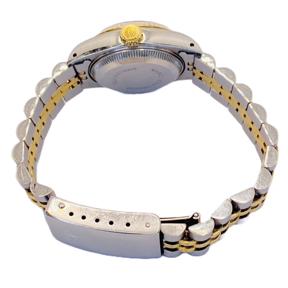 Rolex Datejust 26mm Silver Dial 18K Yellow Gold and Steel 69173 C.1989