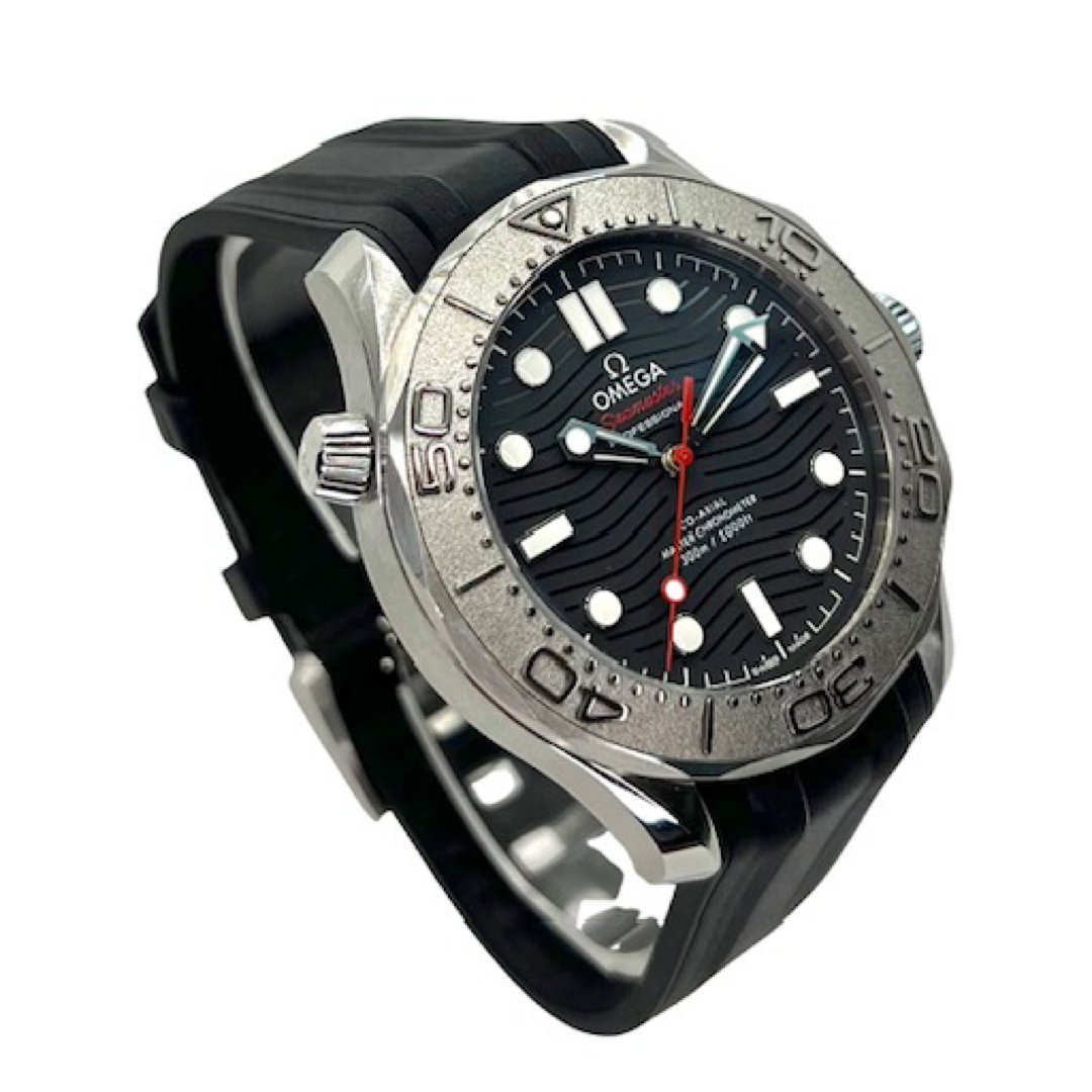 Omega Seamaster Diver 300 Nekton Edition Co-Axial Master Chronometer Steel on Rubber 210.32.42.20.01.002