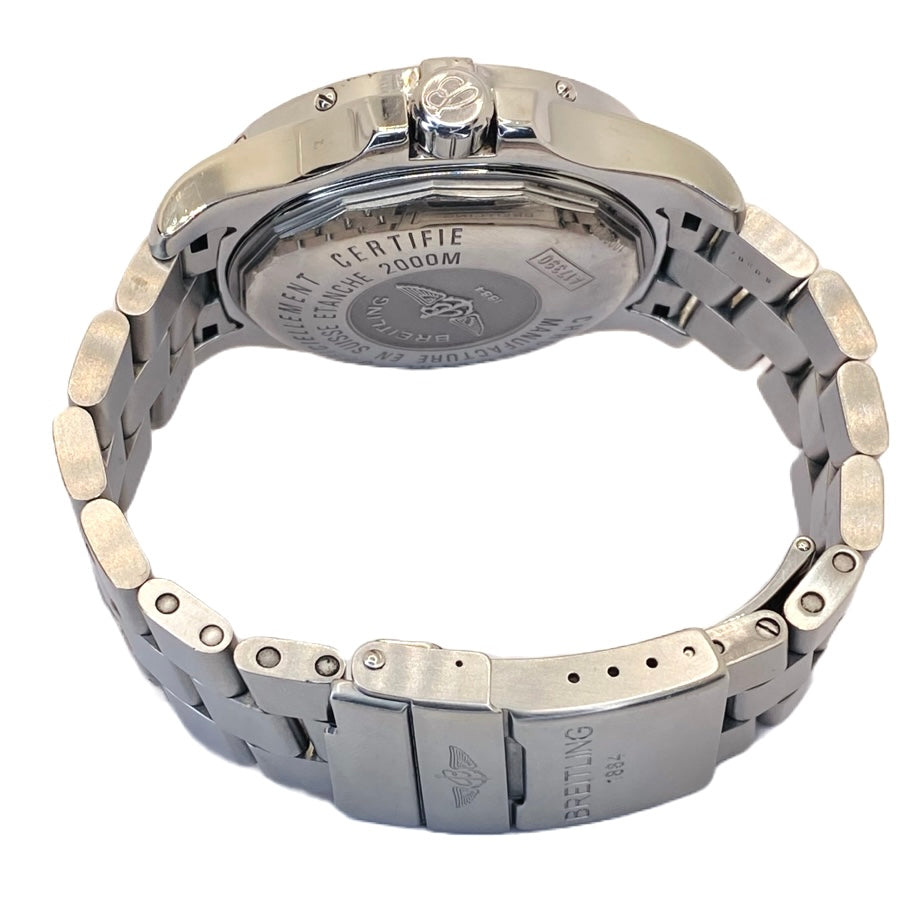 Breitling Superocean Steelfish Black Dial Automatic Chronometre 44mm A17390