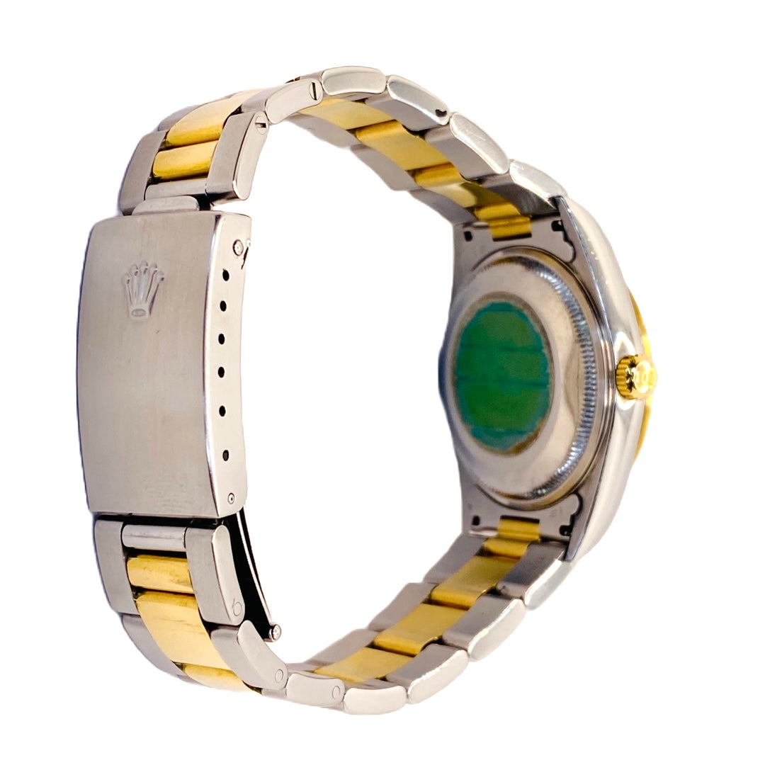 Rolex Oyster Perpetual Date 18K Gold and Steel 15203 C.2000-01
