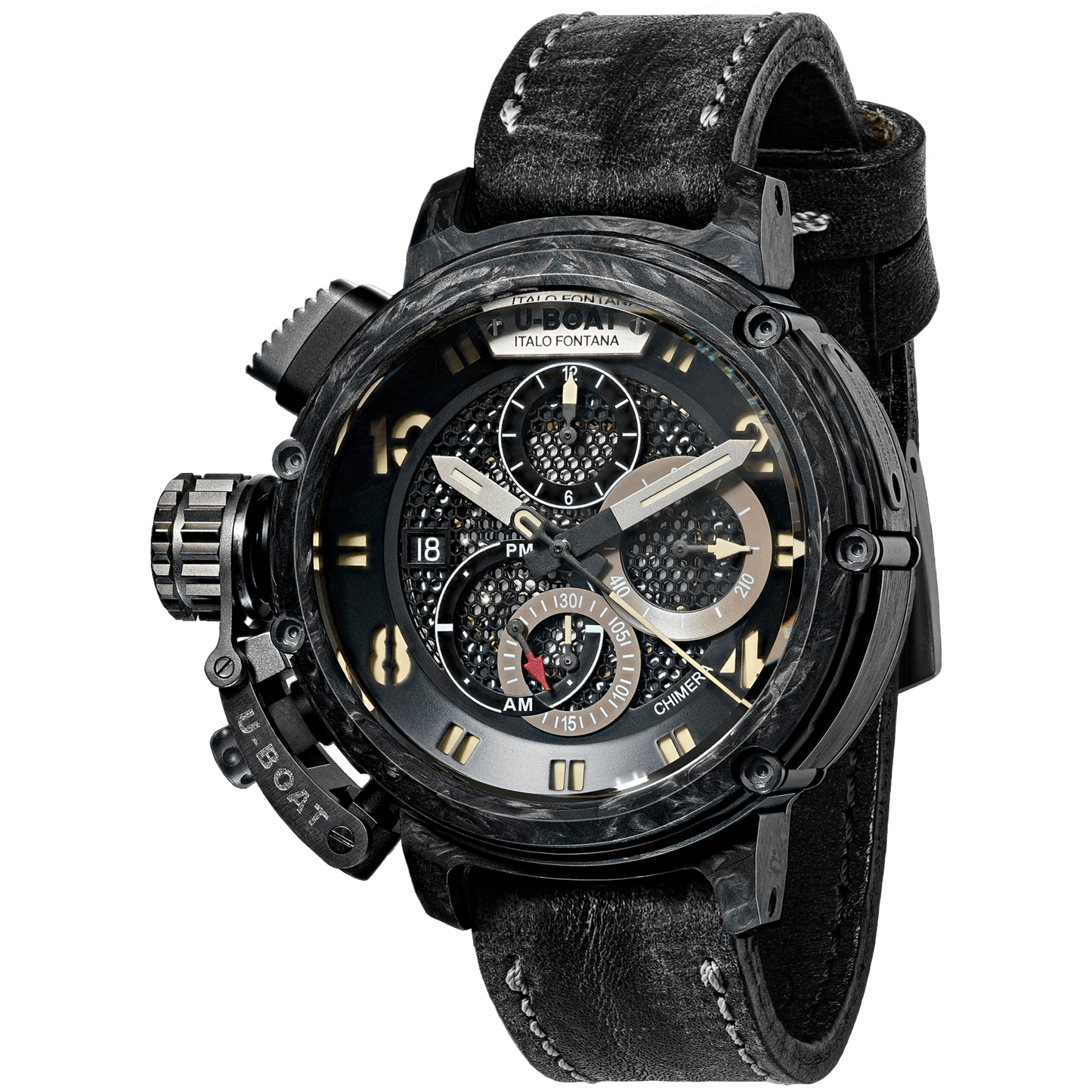 U-BOAT CHIMERA 46MM CARBON/ TITANIUM 8057