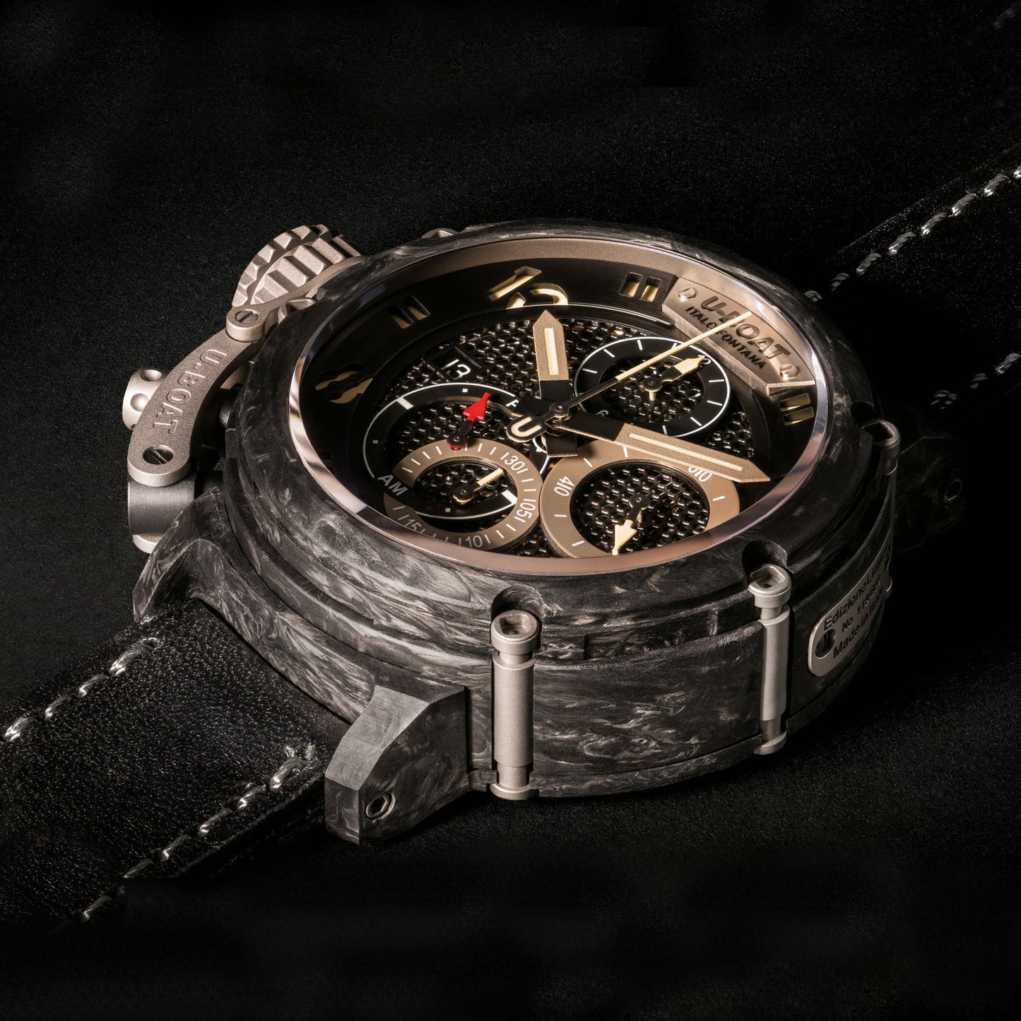 U-BOAT CHIMERA 46MM CARBON/ TITANIUM 8057