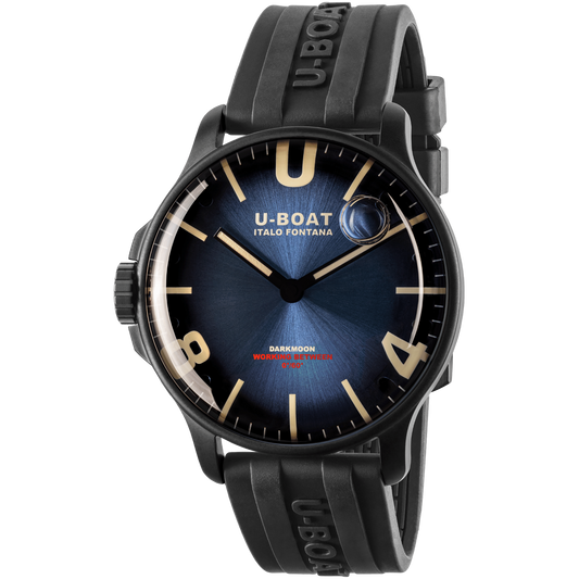 U-BOAT DARKMOON 44MM BLUE PVD SOLEIL 8700/B