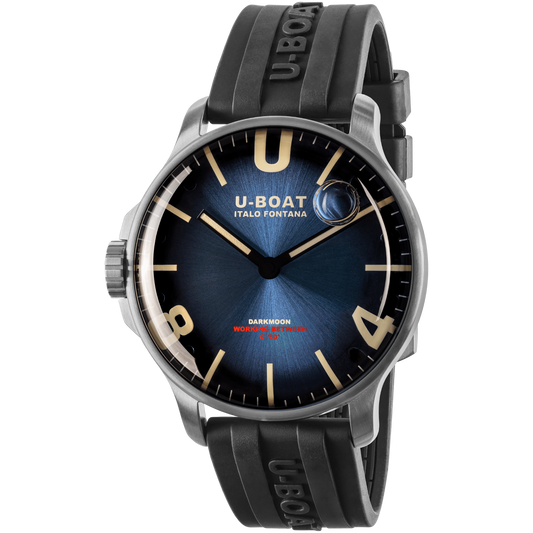 U-BOAT DARKMOON 44MM BLUE SS SOLEIL 8704/B
