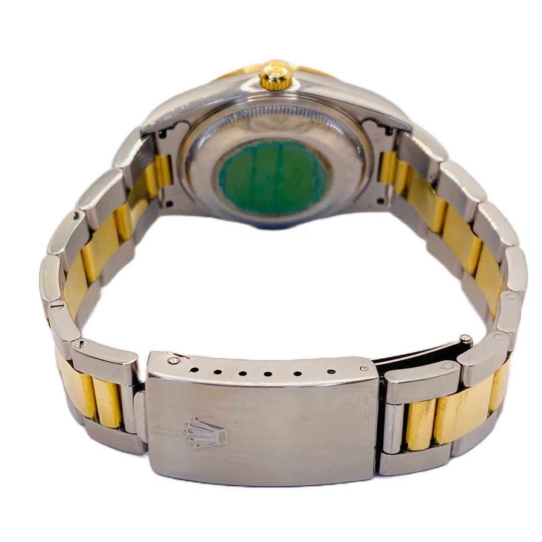 Rolex Oyster Perpetual Date 18K Gold and Steel 15203 C.2000-01