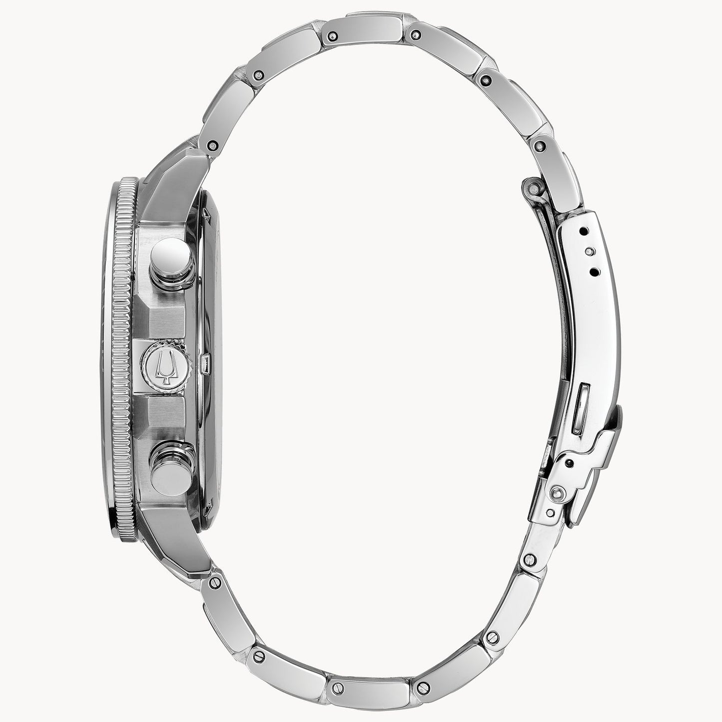 Bulova Series C Marine Star Black Dial Chronograph 96B272