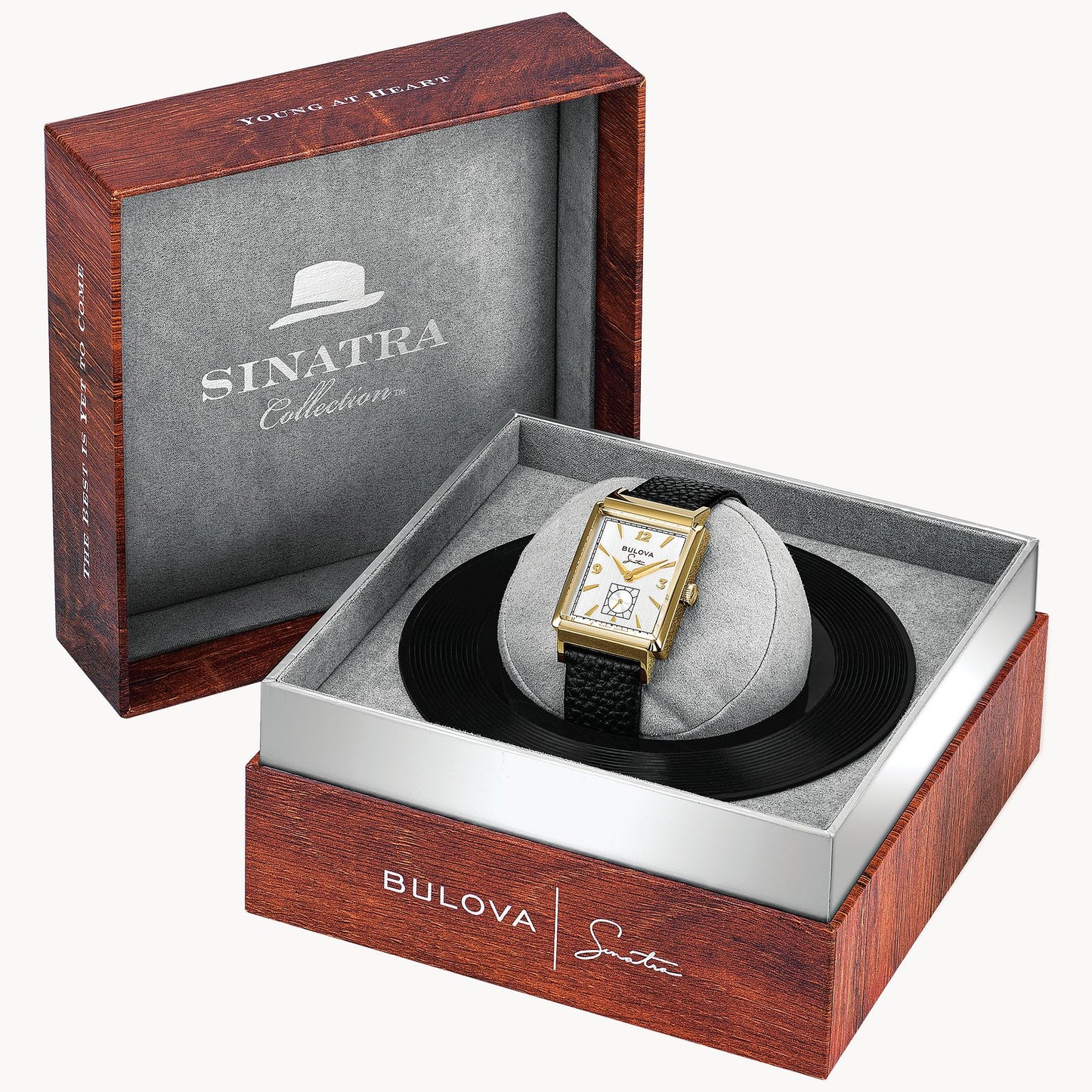 Bulova Frank Sinatra My Way Silver-Tone Dial 97A158