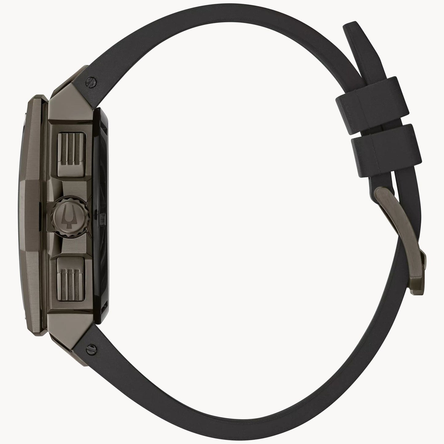 Bulova Precisionist Series X EPDM Black Rubber Strap 98B358