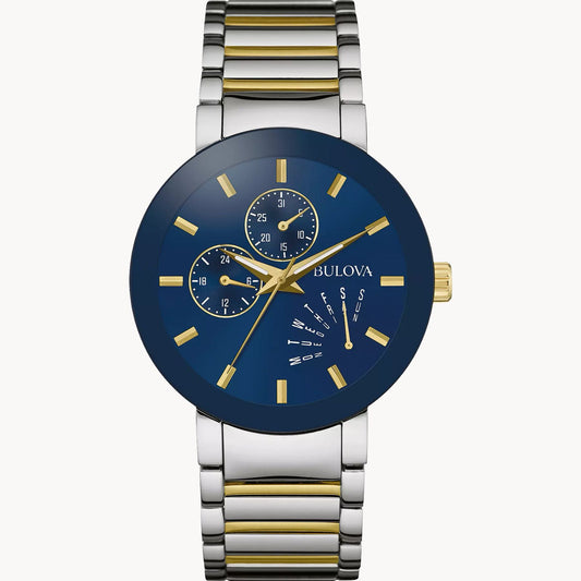 Bulova Modern Futuro Mens Blue Dial 98C123