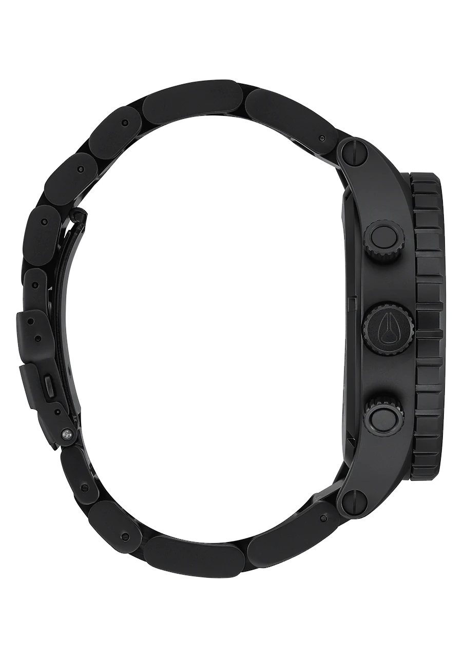 NIXON 51-30 ALL MATTE BLACK/ BLACK A083-3086-00