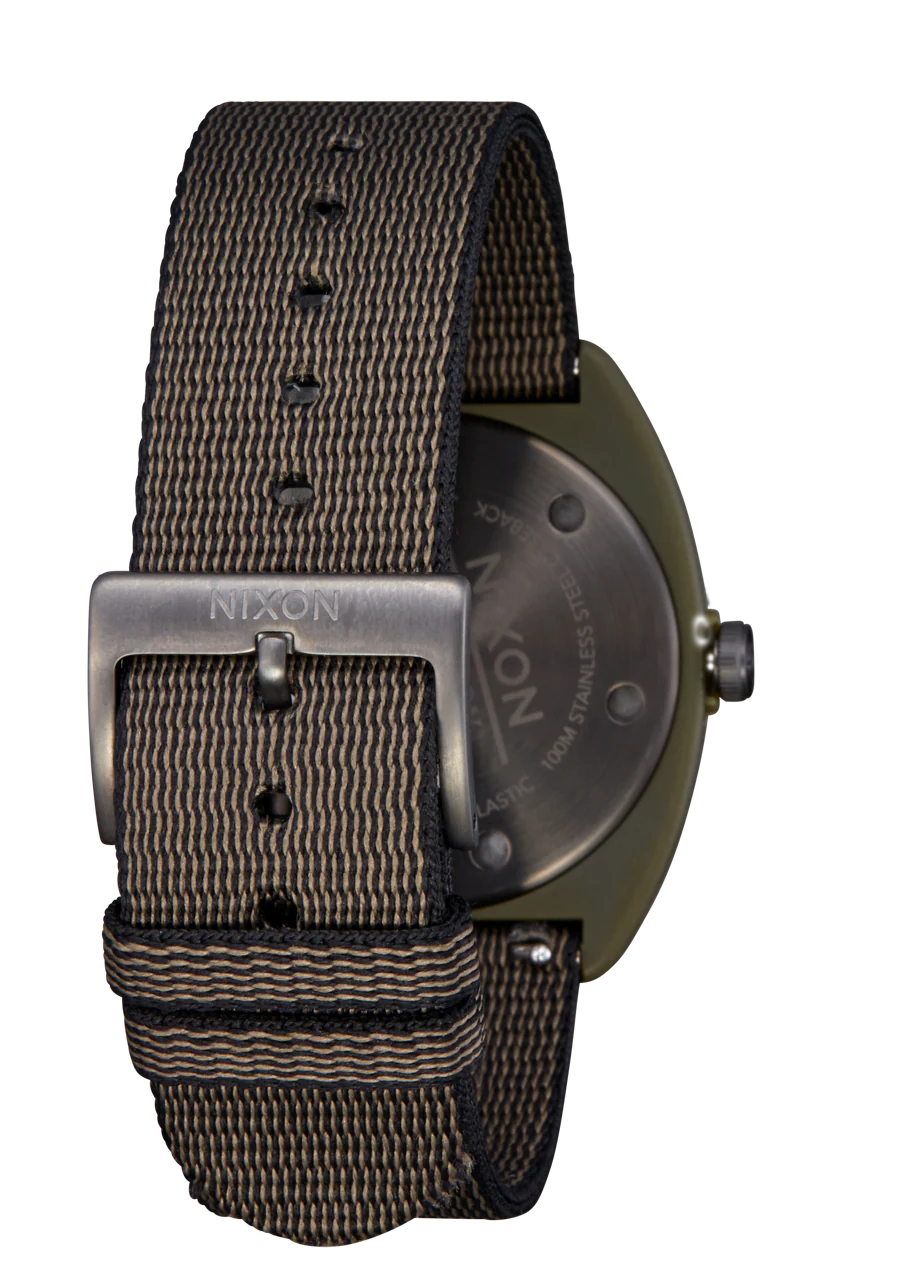 NIXON Light-Wave Surplus Green Solar Watch A1322-1085-00