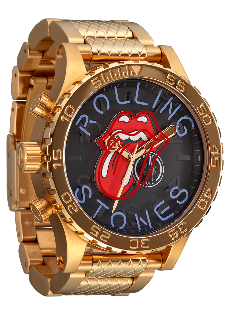 NIXON Rolling Stones 51-30 Gold/Black A1355-513-00