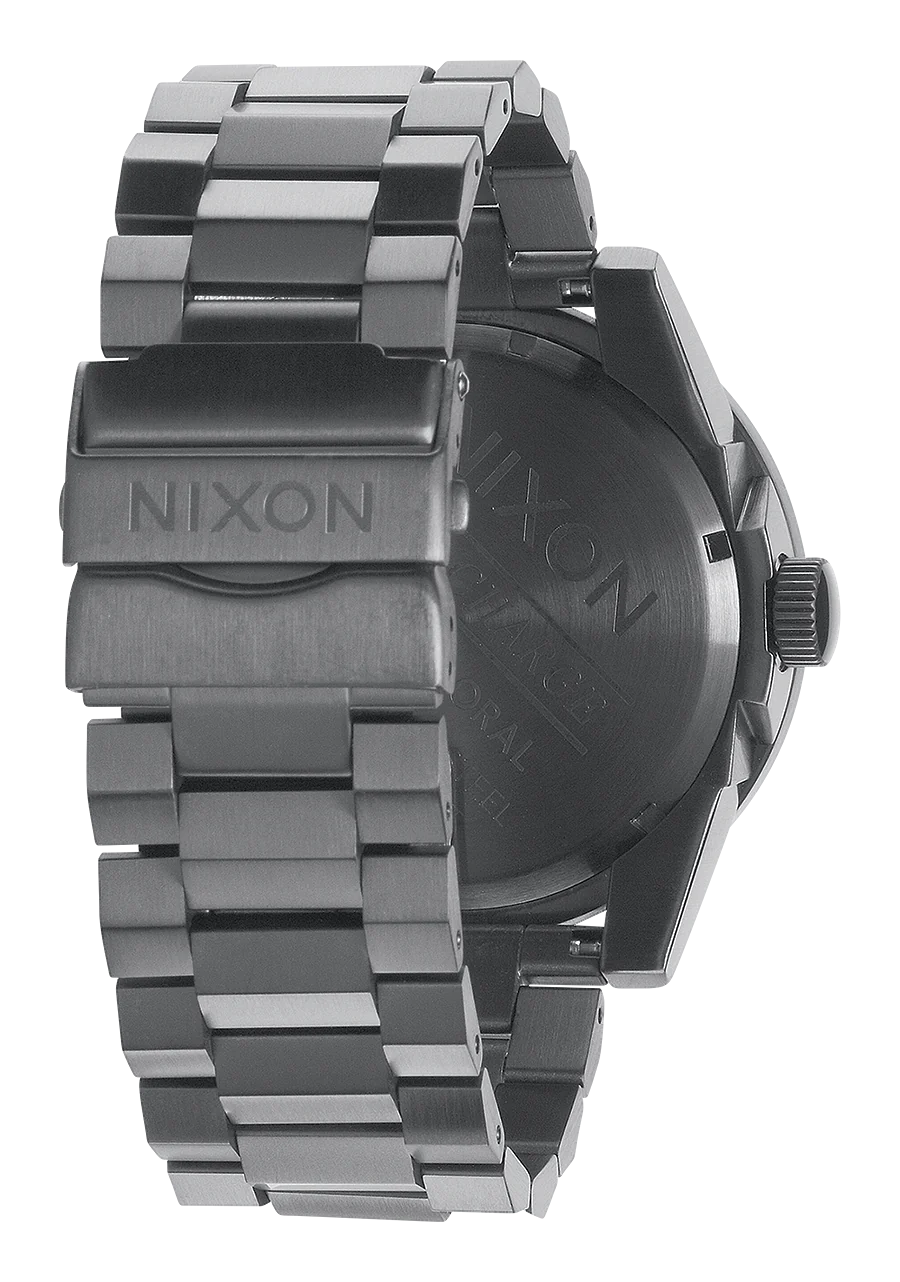NIXON Corporal SS  Black Gunmetal / Lime A346-5002-00