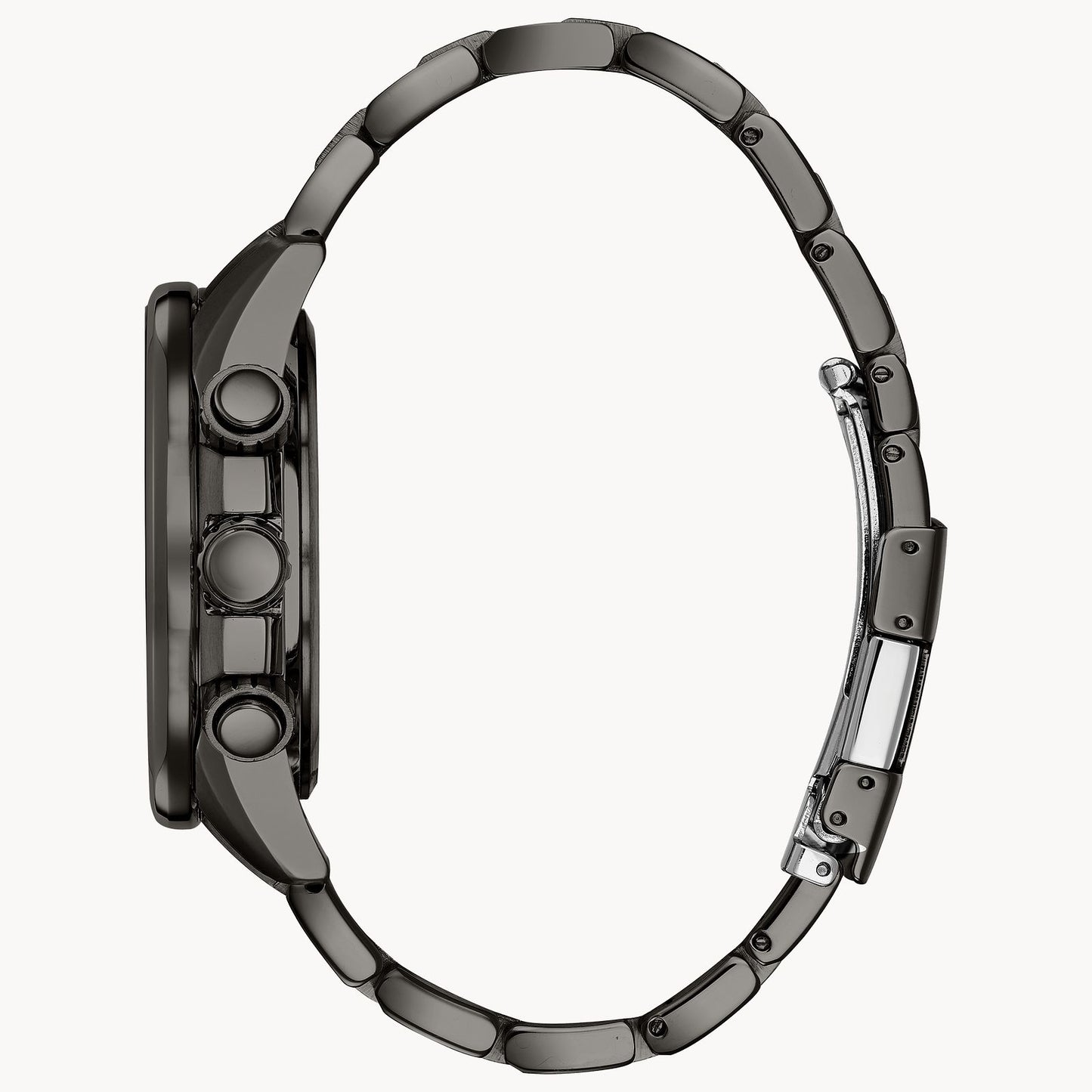 Citizen PCAT Charcoal Grey Dial Granite Ion Plated Case & Bracelet AT4127-52H