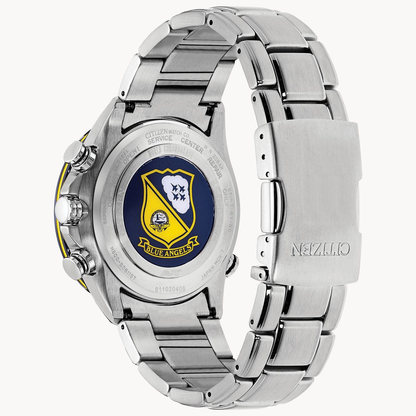 CITIZEN Blue Angels World Chronograph A-T ATOMIC TIMEKEEPING AT8020-54L