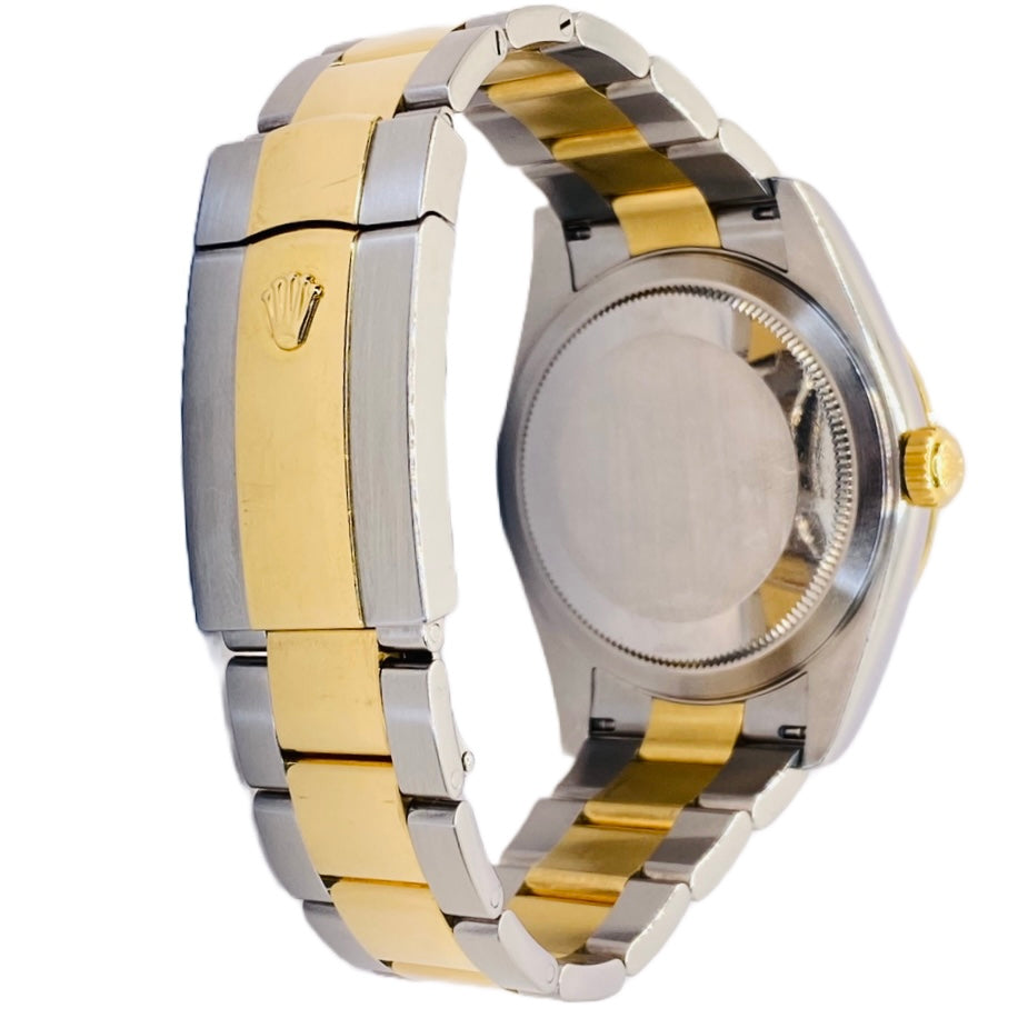 Rolex Sky-Dweller Champagne Colour 42mm Oystersteel and Yellow Gold 326933