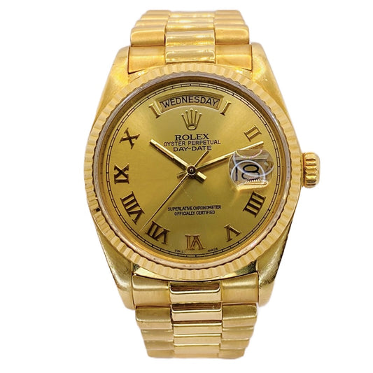Rolex President Day-Date 36mm 18K Yellow Gold 18038