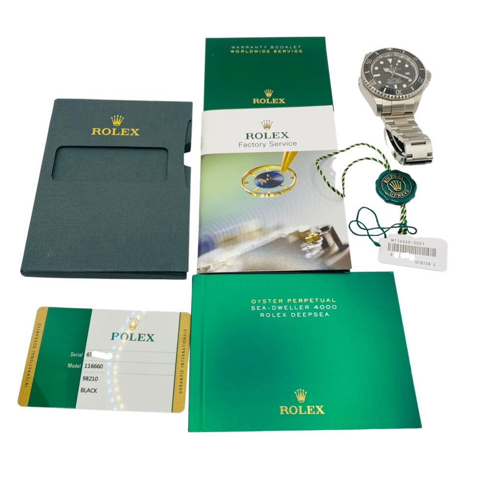 Rolex Oyster Perpetual Date Sea-Dweller 4000 Deepsea Cerachrom Bezel M116660-001