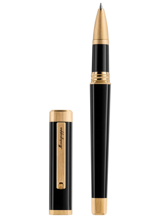 Montegrappa Quattro IP Yellow Gold Rollerball ISZ4IRIY