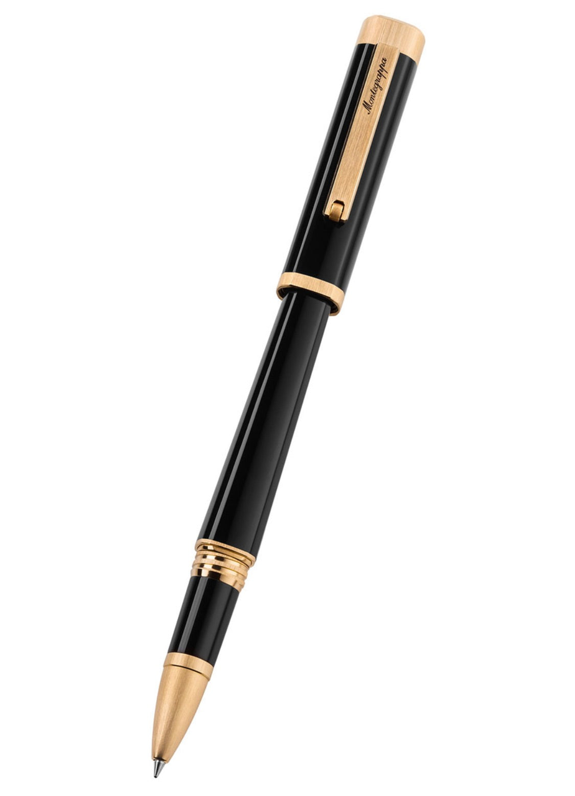 Montegrappa Quattro IP Yellow Gold Rollerball ISZ4IRIY
