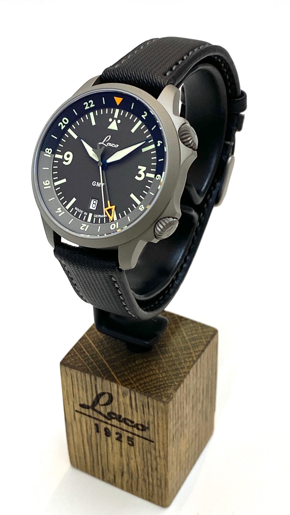 Laco Frankfurt GMT Schwarz 862120