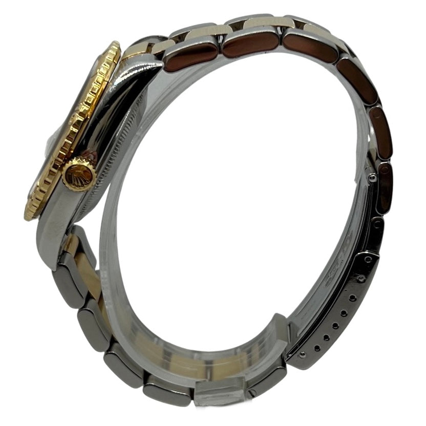 Rolex Datejust Turn-O-Graph Thunderbird 16263 18K Gold and Steel
