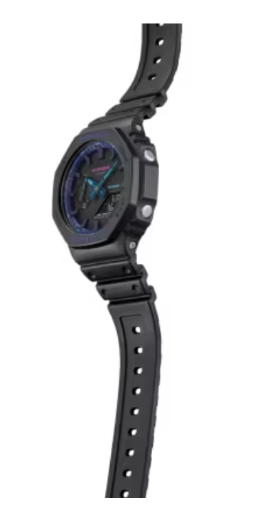 G-SHOCK Analog-Digital Mens Watch Blue Violet GA2100VB-1A
