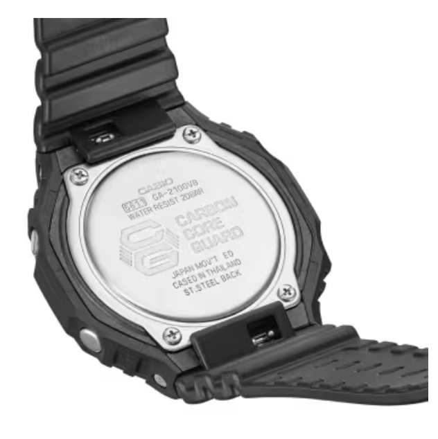 G-SHOCK Analog-Digital Mens Watch Blue Violet GA2100VB-1A