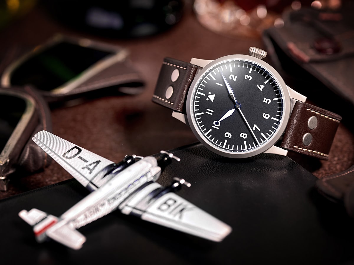 LACO PILOT WATCH ORIGINAL SAARBRÜCKEN 861752