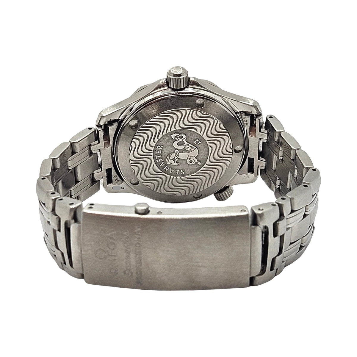 Omega Seamaster Professional 300M Dive Quartz 36mm Blue Dial Stainless Steel Bracelet 2561.80.00