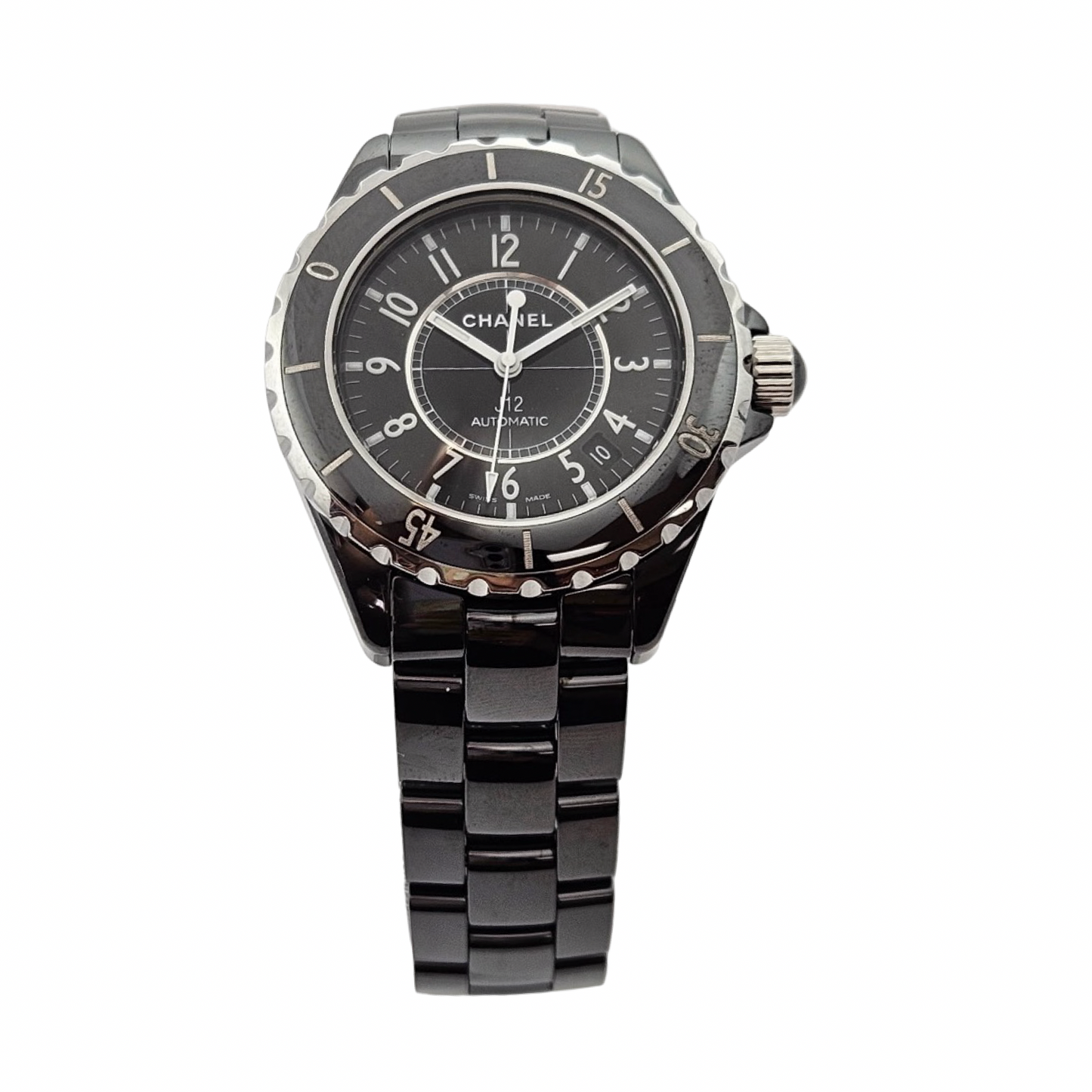 Chanel J12 38mm Automatic Black Ceramic Case and Bracelet Ref. H0685