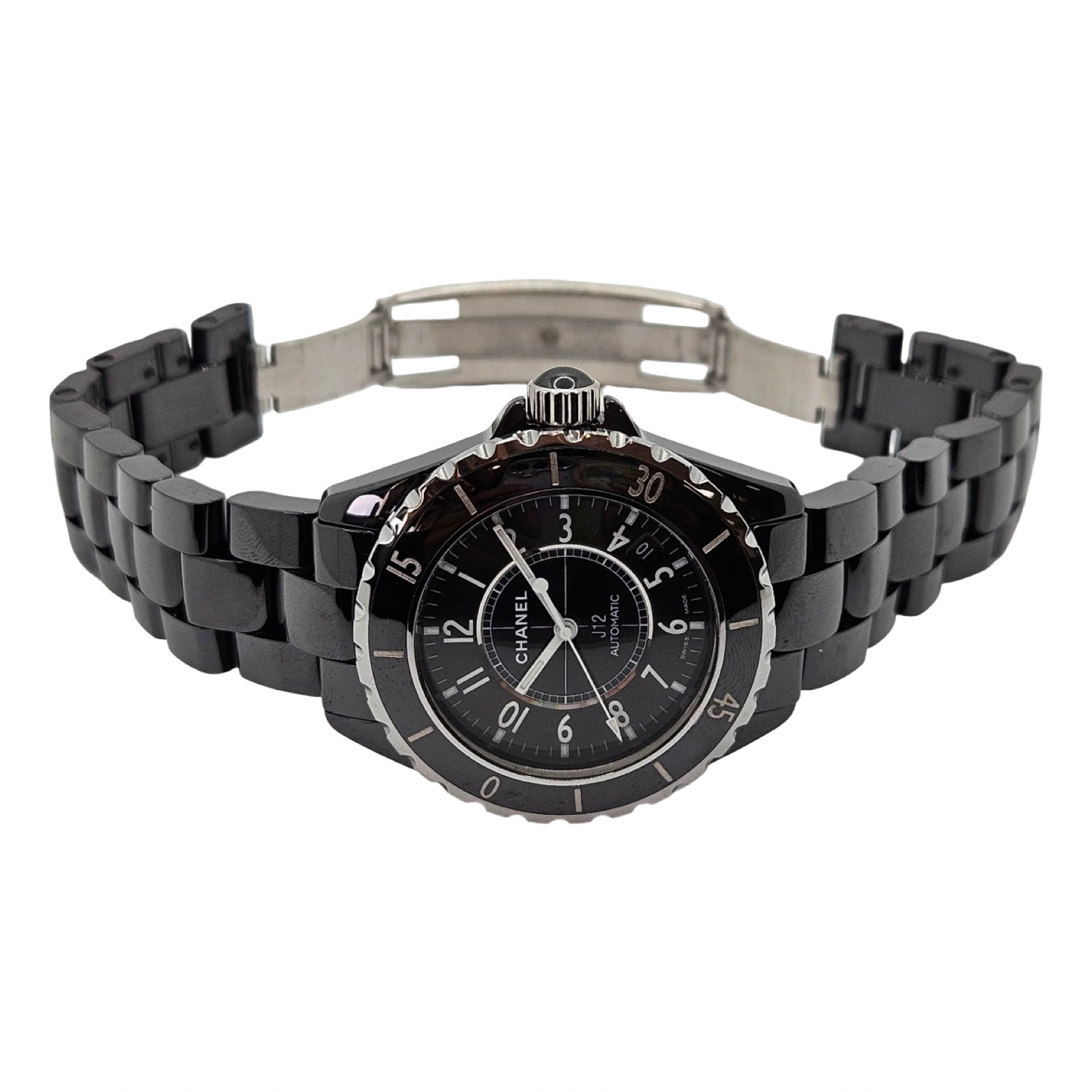 Chanel J12 38mm Automatic Black Ceramic Case and Bracelet Ref. H0685