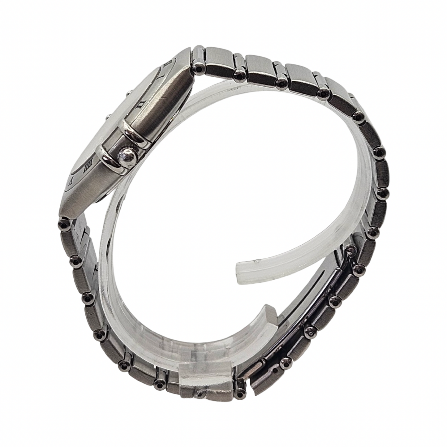 Omega Constellation Manhattan 33.5mm Quartz Charcoal Grey Dial Stainless Steel Bracelet 1512.40.00